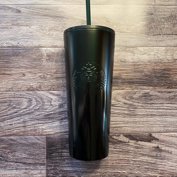 Starbucks Dark Green Cold Cup Large Tumbler